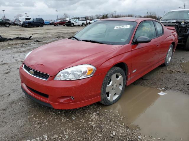 2G1WL15C379391583 - 2007 CHEVROLET MONTE CARL SS RED photo 1