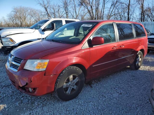 2D8HN54P18R706566 - 2008 DODGE GRAND CARA SXT RED photo 1