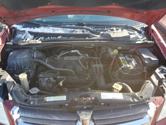 2D8HN54P18R706566 - 2008 DODGE GRAND CARA SXT RED photo 12