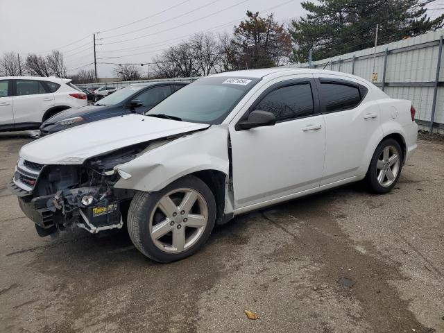 1C3CDZAB2DN535012 - 2013 DODGE AVENGER SE WHITE photo 1