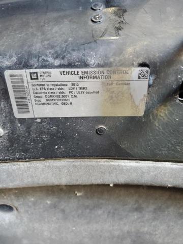 1G11C5SA2DF332533 - 2013 CHEVROLET MALIBU 1LT BLUE photo 13