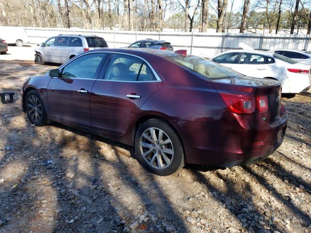 1G11F5SL0FF246259 - 2015 CHEVROLET MALIBU LTZ მუქწითელი ფოტო 2