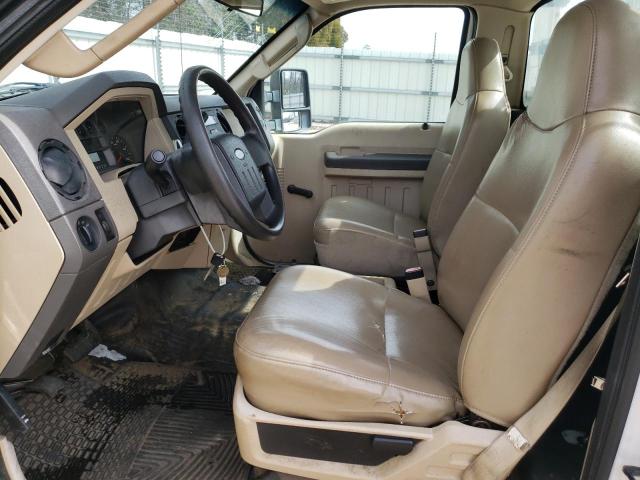 1FDWF30518EC54560 - 2008 FORD F350 SRW SUPER DUTY WHITE photo 7