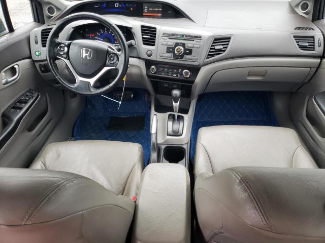 19XFB2F9XCE308133 - 2012 HONDA CIVIC EXL ნაცრისფერი ფოტო 8