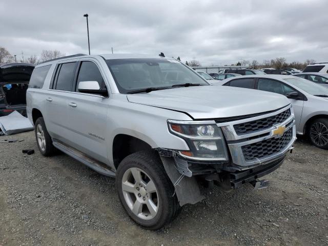 1GNSKJKC8FR280567 - 2015 CHEVROLET SUBURBAN K1500 LT SILVER photo 4