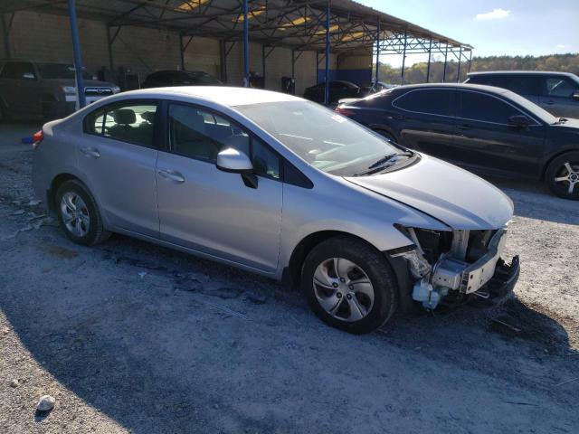 19XFB2F55DE026223 - 2013 HONDA CIVIC LX SILVER photo 4