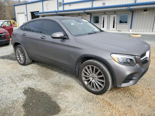 WDC0J4KB2HF226157 - 2017 MERCEDES-BENZ GLC COUPE 300 4MATIC GRAY photo 4