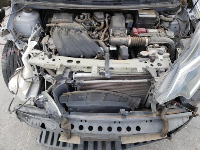 3N1CE2CP9HL382033 - 2017 NISSAN VERSA NOTE S SILVER photo 11