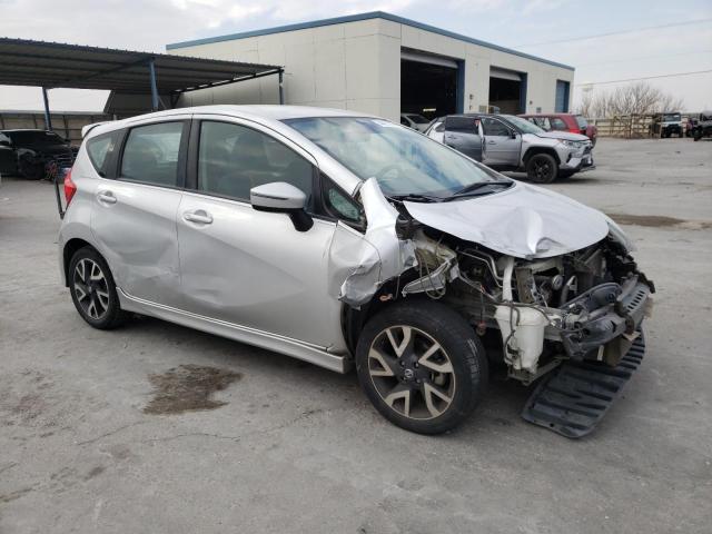 3N1CE2CP9HL382033 - 2017 NISSAN VERSA NOTE S SILVER photo 4