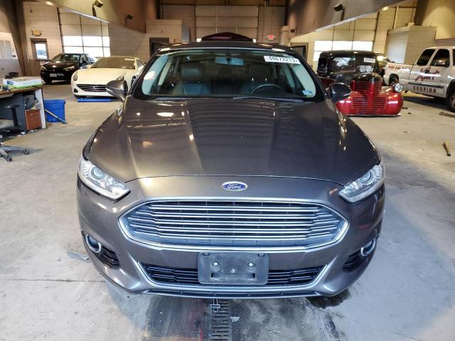 3FA6P0K95GR170503 - 2016 FORD FUSION TITANIUM GRAY photo 5