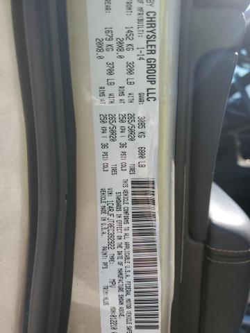 1C4RJFJT0EC392922 - 2014 JEEP GRAND CHER SUMMIT ოქროსფერი ფოტო 13