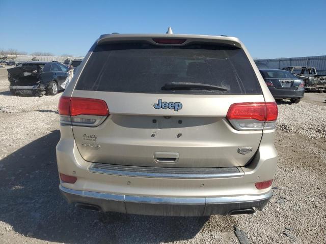 1C4RJFJT0EC392922 - 2014 JEEP GRAND CHER SUMMIT ოქროსფერი ფოტო 6