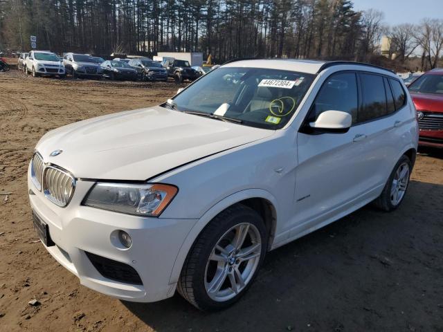 5UXWX9C59D0D09149 - 2013 BMW X3 XDRIVE28I WHITE photo 1