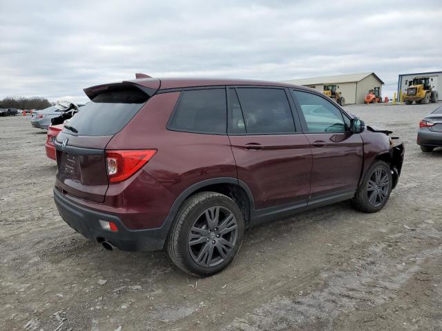 5FNYF7H56MB007133 - 2021 HONDA PASSPORT EXL برغندي صورة 3