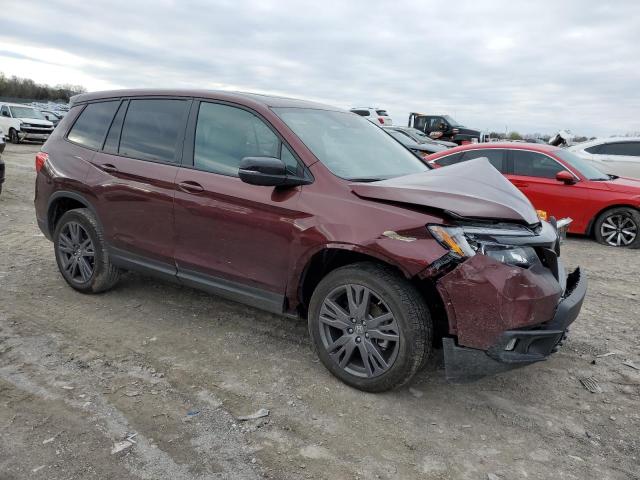 5FNYF7H56MB007133 - 2021 HONDA PASSPORT EXL برغندي صورة 4