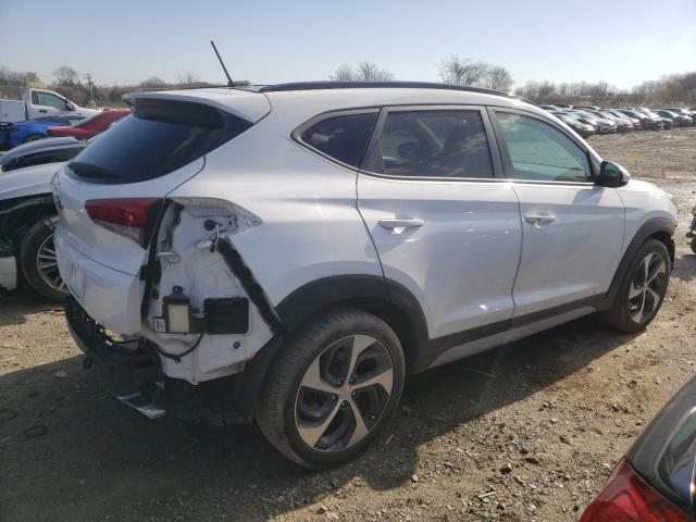 KM8J33A26HU560148 - 2017 HYUNDAI TUCSON LIMITED WHITE photo 3