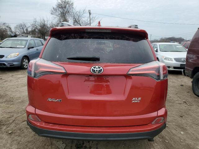 2T3BFREV9GW445892 - 2016 TOYOTA RAV4 LE RED photo 6