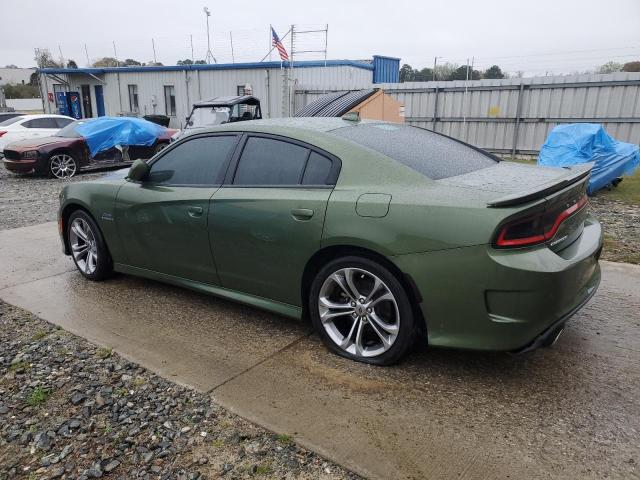 2C3CDXCT1LH153779 - 2020 DODGE CHARGER R/T GREEN photo 2