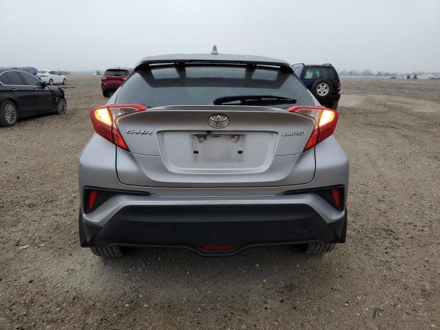 JTNKHMBX1K1046402 - 2019 TOYOTA C-HR XLE SILVER photo 6