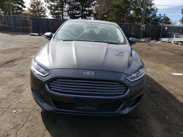 3FA6P0LU1FR160536 - 2015 FORD FUSION SE HYBRID GRAY photo 5