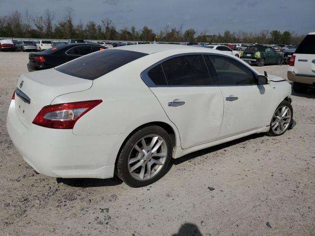 1N4AA51E59C846019 - 2009 NISSAN MAXIMA S WHITE photo 3