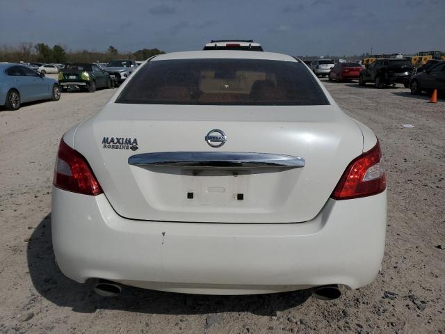 1N4AA51E59C846019 - 2009 NISSAN MAXIMA S WHITE photo 6