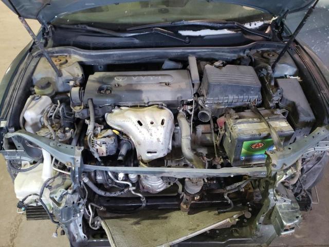 4T1BE46K27U605355 - 2007 TOYOTA CAMRY CE GREEN photo 11