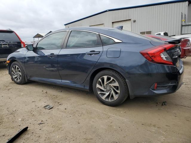 19XFC2F73HE002197 - 2017 HONDA CIVIC EX BLUE photo 2