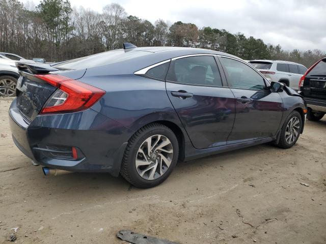 19XFC2F73HE002197 - 2017 HONDA CIVIC EX BLUE photo 3