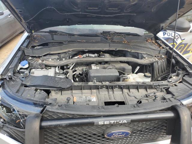 1FM5K8AB9LGC52559 - 2020 FORD EXPLORER POLICE INTERCEPTOR შავი ფოტო 12