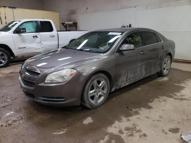 1G1ZC5EB0AF272853 - 2010 CHEVROLET MALIBU 1LT TAN photo 1