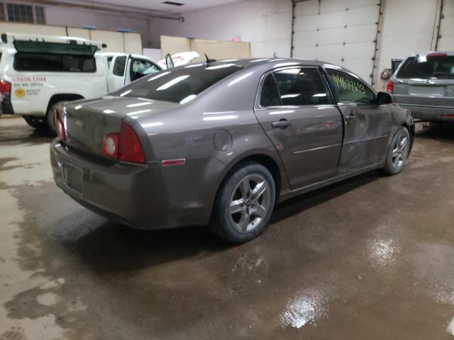 1G1ZC5EB0AF272853 - 2010 CHEVROLET MALIBU 1LT TAN photo 3