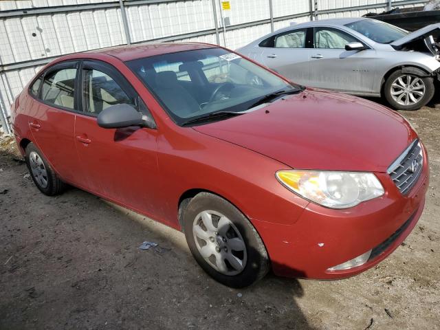 KMHDU46D68U411300 - 2008 HYUNDAI ELANTRA GLS RED photo 4