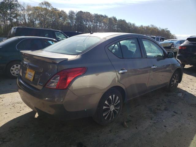 3N1CN7AP1EL838862 - 2014 NISSAN VERSA SV S BROWN photo 3