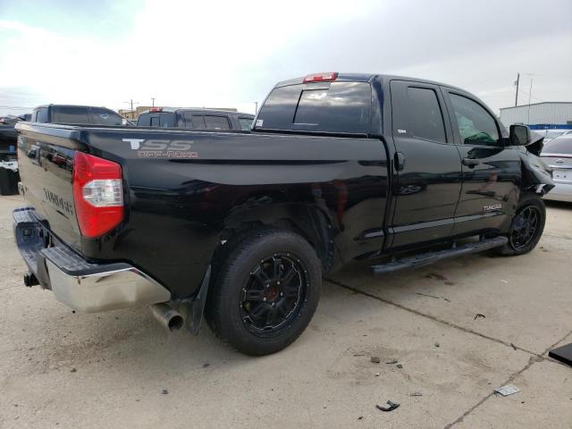 5TFRM5F16EX075535 - 2014 TOYOTA TUNDRA DOUBLE CAB SR/SR5 BLACK photo 3