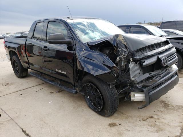 5TFRM5F16EX075535 - 2014 TOYOTA TUNDRA DOUBLE CAB SR/SR5 BLACK photo 4