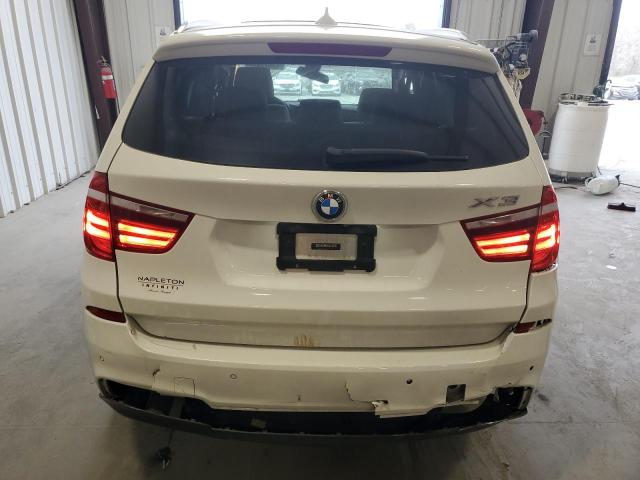 5UXWX9C54H0T08607 - 2017 BMW X3 XDRIVE28I WHITE photo 6