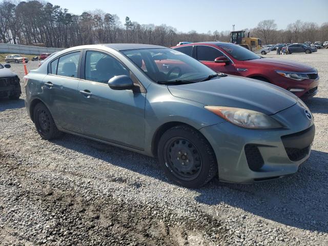 JM1BL1UF7C1633324 - 2012 MAZDA 3 I TEAL photo 4