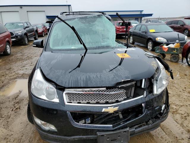 1GNLVHED7AS120870 - 2010 CHEVROLET TRAVERSE LTZ BLACK photo 5