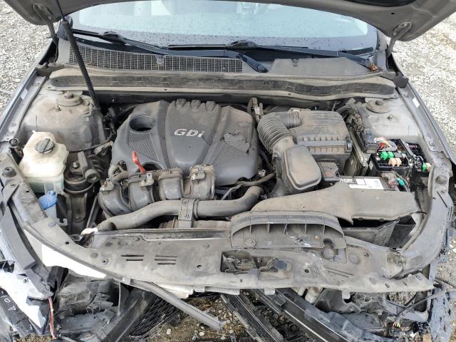 5XXGM4A79EG261283 - 2014 KIA OPTIMA LX SILVER photo 11