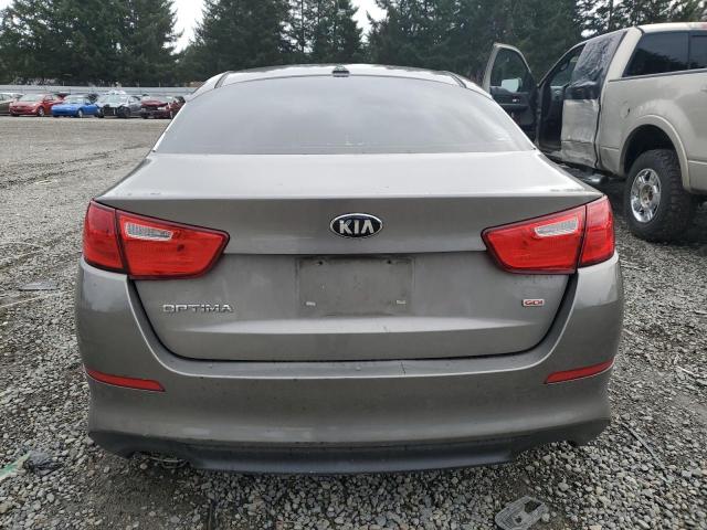 5XXGM4A79EG261283 - 2014 KIA OPTIMA LX SILVER photo 6