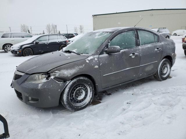 JM1BK32F081845314 - 2008 MAZDA 3 I GRAY photo 1