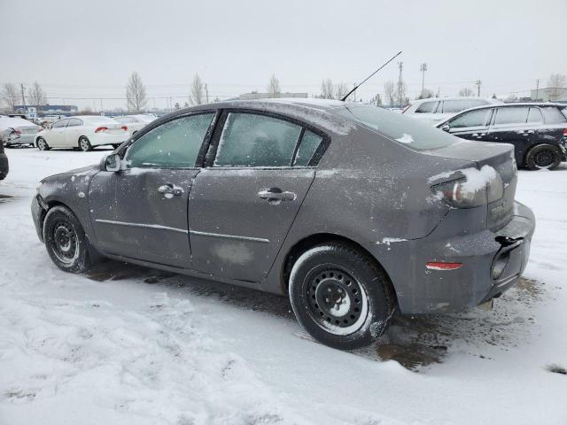 JM1BK32F081845314 - 2008 MAZDA 3 I GRAY photo 2