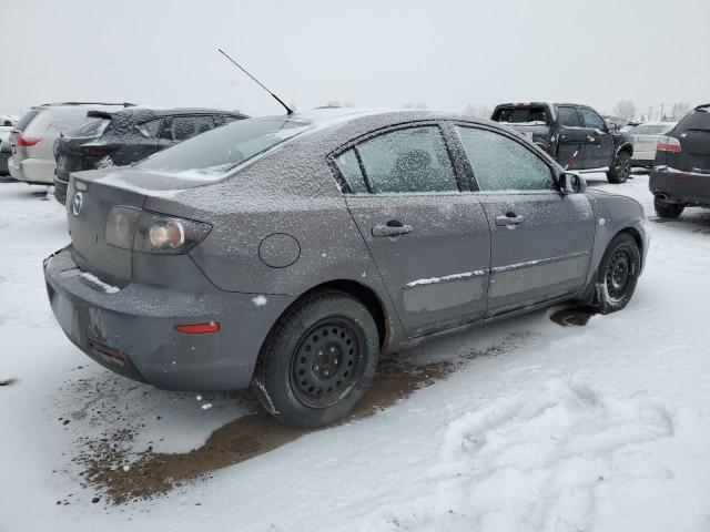 JM1BK32F081845314 - 2008 MAZDA 3 I GRAY photo 3