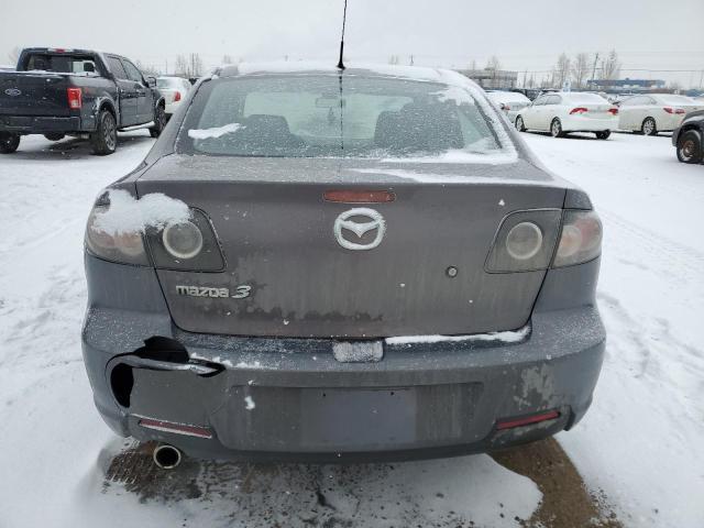 JM1BK32F081845314 - 2008 MAZDA 3 I GRAY photo 6