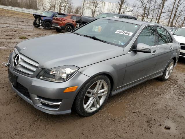 WDDGF8ABXDR275670 - 2013 MERCEDES-BENZ C 300 4MATIC SILVER photo 1