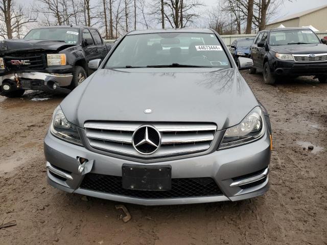 WDDGF8ABXDR275670 - 2013 MERCEDES-BENZ C 300 4MATIC SILVER photo 5