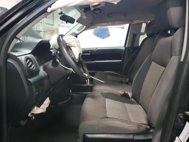 5TFUM5F10HX070040 - 2017 TOYOTA TUNDRA DOUBLE CAB SR/SR5 BLACK photo 7