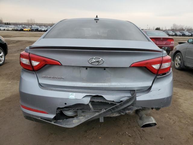 5NPE24AF2HH496783 - 2017 HYUNDAI SONATA SE GRAY photo 6