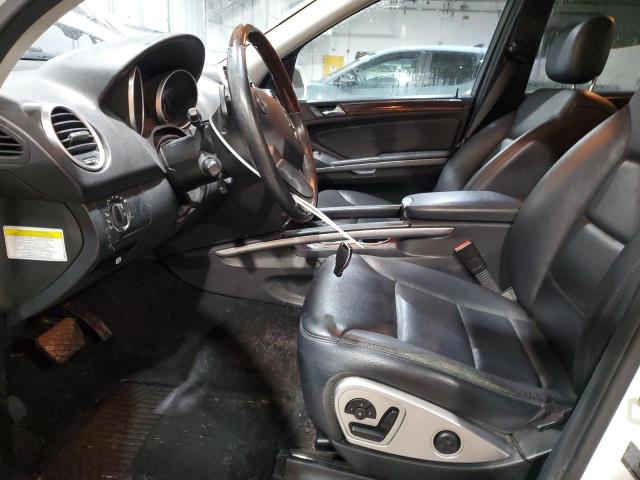 4JGBB8GB3AA532715 - 2010 MERCEDES-BENZ ML 350 4MATIC WHITE photo 7